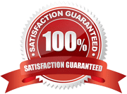 100% Satisfaction Guarantee